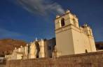 Igreja em Yanque, no vale do Colca, região de Arequipa - Peru